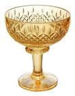 Conj. 6 Taças cristal para sobremesa Angel âmbar 260ml- Wolff