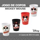 Conj. de 4 Copos Coza Casual 300ml Disney 14027/1983