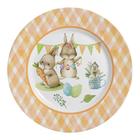 Conj Pratos Rasos Alleanza Follow The Bunny 6Unid. 1217-101