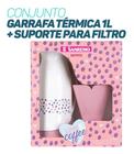 Conj. Presente: Garrafa Termica 1 L + Suporte Filtro Sanremo