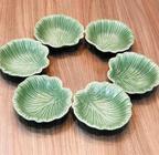 Conjunto 06 bowls para sobremesa leaves - Cerâmica Scalla