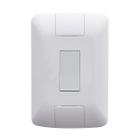 Conjunto 1 Interruptor Simples Aria 4x2 Branco Tramontina