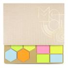 Conjunto 10 Sticky Notes, coleção Metallic, Dourado, 21,6 x 15,7 cm Dourado