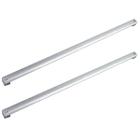 Conjunto 2 Barras Organizadoras de Cozinha 60cm em Aço Inox Top Pratic Brinox