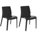 Conjunto 2 Cadeiras de Plástico Polipropileno Brilho Alice Summa - Tramontina