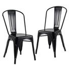 Conjunto 2 Cadeiras Tolix Iron - Design - Preta