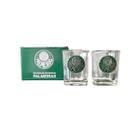 Conjunto 2 Copos de Shot Palmeiras Futebol Licenciado