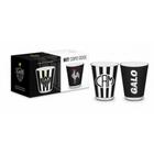 Conjunto 2 copos dose Iron clube Atlético Mineiro Galo 55ml