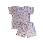 Conjunto 2 Pçs Pijama Infantil 1, 2 E 3 Anos Camiseta Short