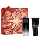 Conjunto 212 VIP Black Carolina Herrera Masculino - Eau de Parfum 100ml + Gel de Banho 100ml