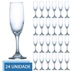 Conjunto 24 Taças Vidro 180ml Espumante Luxo Festas