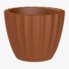 Conjunto 2PCS Vaso Carambola P 11X14 / M 13X17 Terracota Cali