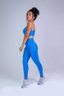 Conjunto 3D Com Recorte Athletic Shine Azul Claro