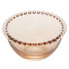 Conjunto 4 Bowls Cristal Pearl Âmbar 14X8cm - Wolff