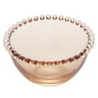 Conjunto 4 Bowls Cristal Pearl Âmbar 14X8Cm - Wolff