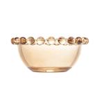 Conjunto 4 Bowls Cristal Pearl Ambar 9x4cm Wolff