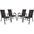 Conjunto 4 Cadeiras Bela, Artesanal, para área, varanda, edícula, fibra sintética - PANERO 03