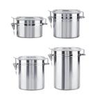 Conjunto 4 Potes Hermético Inox Clink Ref.CK4138