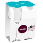 Conjunto 4 tacas fiore champagne 195ml nadir