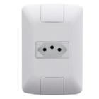 Conjunto 4x2 1 Tomada 2P+T 20A Br ARIA 57241013 TRAMONTINA