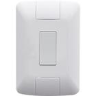 Conjunto 4x2 com 1 Interruptor Simples Tramontina Aria 6 A 250 V Branco