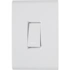Conjunto 4x2 com 1 Interruptor Simples Tramontina Liz 10 A 250 V Branco 120 unidades