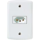 Conjunto 4x2 com 1 Tomada 2P T 20 A 250 V Tramontina Lux2