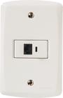 Conjunto 4x2 com 1 Tomada RJ45 cat. 6 Tramontina Lux2 Branco