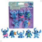 Conjunto 5 Mini Bonecos Disney Stitch Colecionáveis 03989 - Sunny