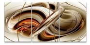 Conjunto 5 Quadros Decorativos Abstrato Moderno Design"