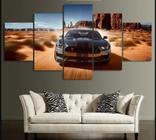 Conjunto 5 Quadros Decorativos ford mustang gt "