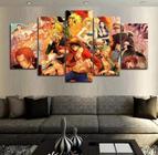 Conjunto 5 Quadros One Piece"