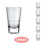 Conjunto 6 Copos Dose Caninha 100ml Shot Cachaça Nadir - PRATICASA