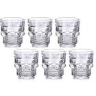 Conjunto 6 Copos Shot Tequila Dose Vidro Caveira - CLASS HOME