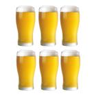 Conjunto 6 Copos Tulipa Chopp Cerveja Vidro 324ml