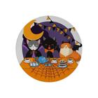 Conjunto 6 Pratos Sobremesa Halloween Alleanza Cerâmica 21cm