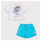 Conjunto Aloha Stitch Azul de Moletom- Momi