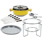 Conjunto Aparelho Para Fondue Aço Inox Colors