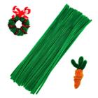 Conjunto artesanal para limpeza de cachimbos Swpohrat Christmas Green 100 peças