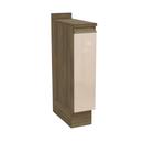 Conjunto Balcão Nicho porta tempero com tampo CB1036 Linha Curve Kappesberg
