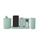 Conjunto Banheiro Coza Serene 5Pcs - Verde