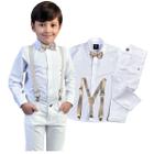 Conjunto Batizado Manga Longa Bebe Infantil Cores e Tamanhos