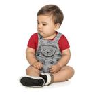 Conjunto Bebê Infantil Menino Camiseta Macacão Bordado