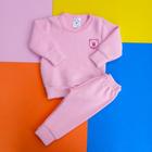 Conjunto Bebê Infantil Soft Inverno Menino Menina Roupa de frio P ao 3 Enxoval Blusa e Calça com punho