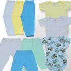 Conjunto Bebe Kit com 9 Roupa de bebe Surpreenda-se