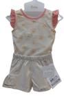 Conjunto Bebê Menina Body Estampado LeBhua / Paraiso 13736