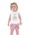 Conjunto Bebê Menina Regata Verão Pulla Bulla Ref. 39119