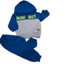 Conjunto Bebê Menino Moletom Felpado Mini Boy