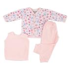 Conjunto Bebe Pagão Recém-nascido 100% Algodão 03B