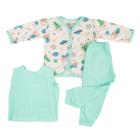 Conjunto Bebe Pagão Recém-nascido 100% Algodão 03B